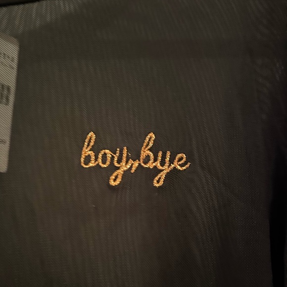 Fashionnova Black Mesh Long Shirt #fashionnova #black #mesh #tshirt #rave - Picture 2 of 4